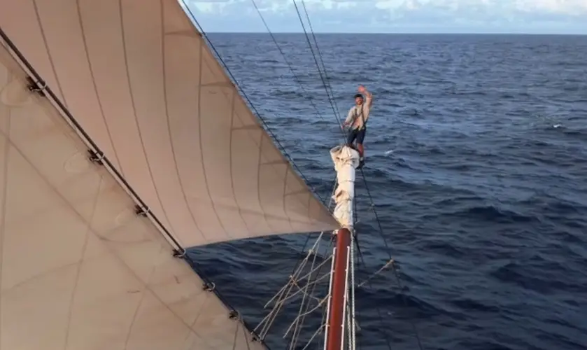 Setting course to Den Helder